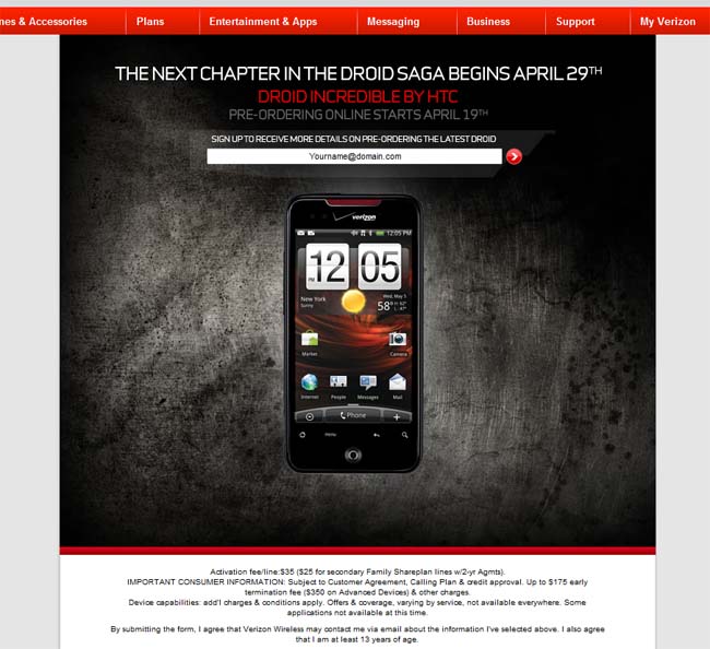 Droid-Incredible-PreOrder-19th